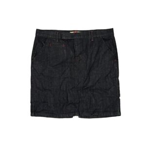 Old Navy Dark Blue Vintage Y2K Low-Rise Denim Women's Pencil Skirt Size 16